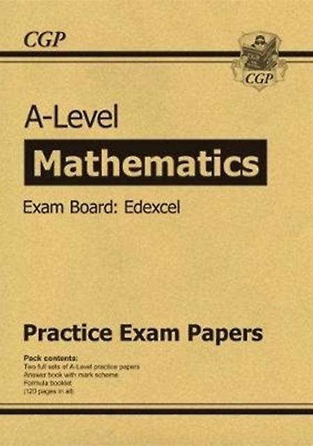 A-level Maths Edexcel Practice Papers - CGP Books - Paperback - English Book - Mathematics