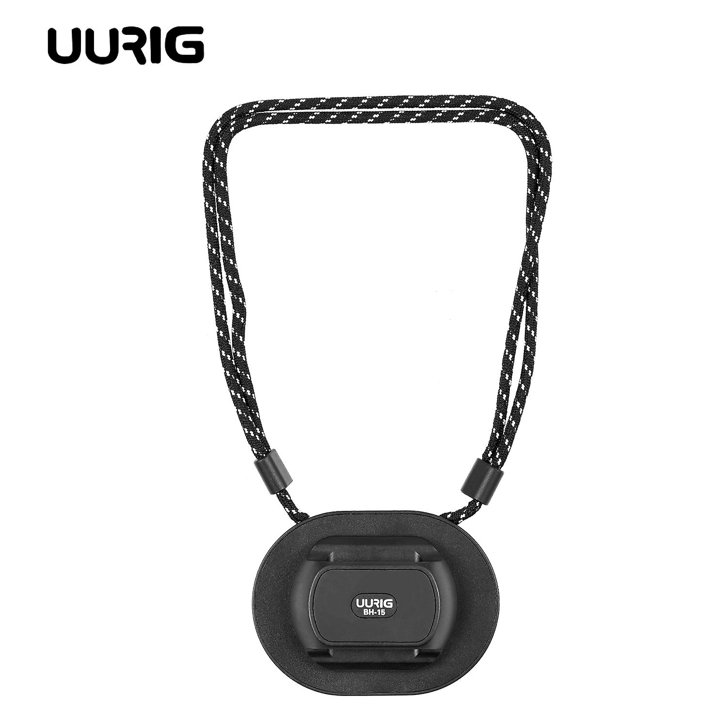 UURIG BH-15 Universal Body Camera Mount Magnetic Neck Holder Camera Mount Replacement for BOBLOV & M
