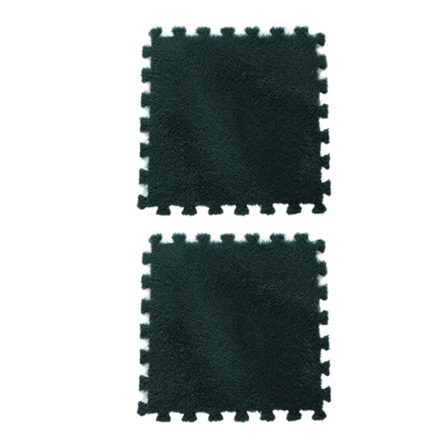 Area Rugs Convenient Pavement Non-fading Dense Fluff No Pilling Sound Insulation EVA Foam Mat Carpet