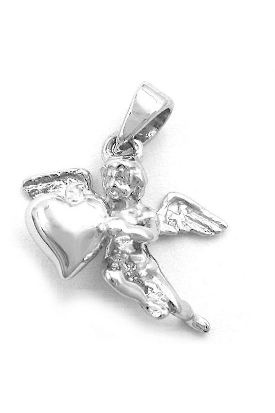 Pendant Angel With Heart Silver 925 - Gl90303