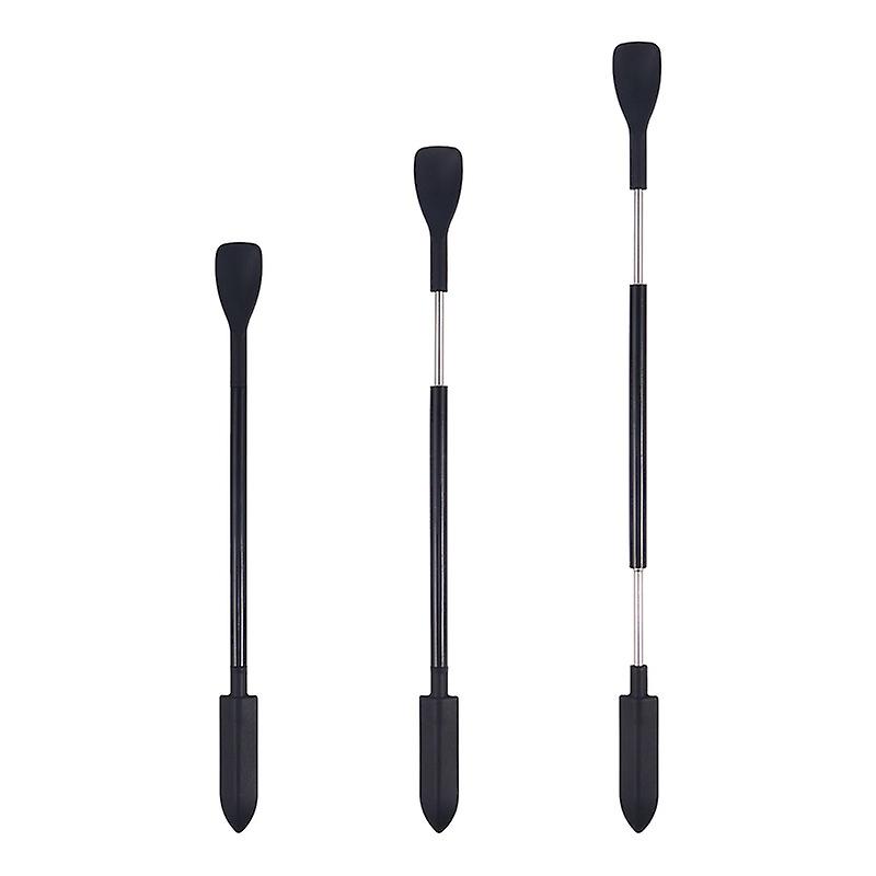 INF Dubbelsidig silikonspatel med borste