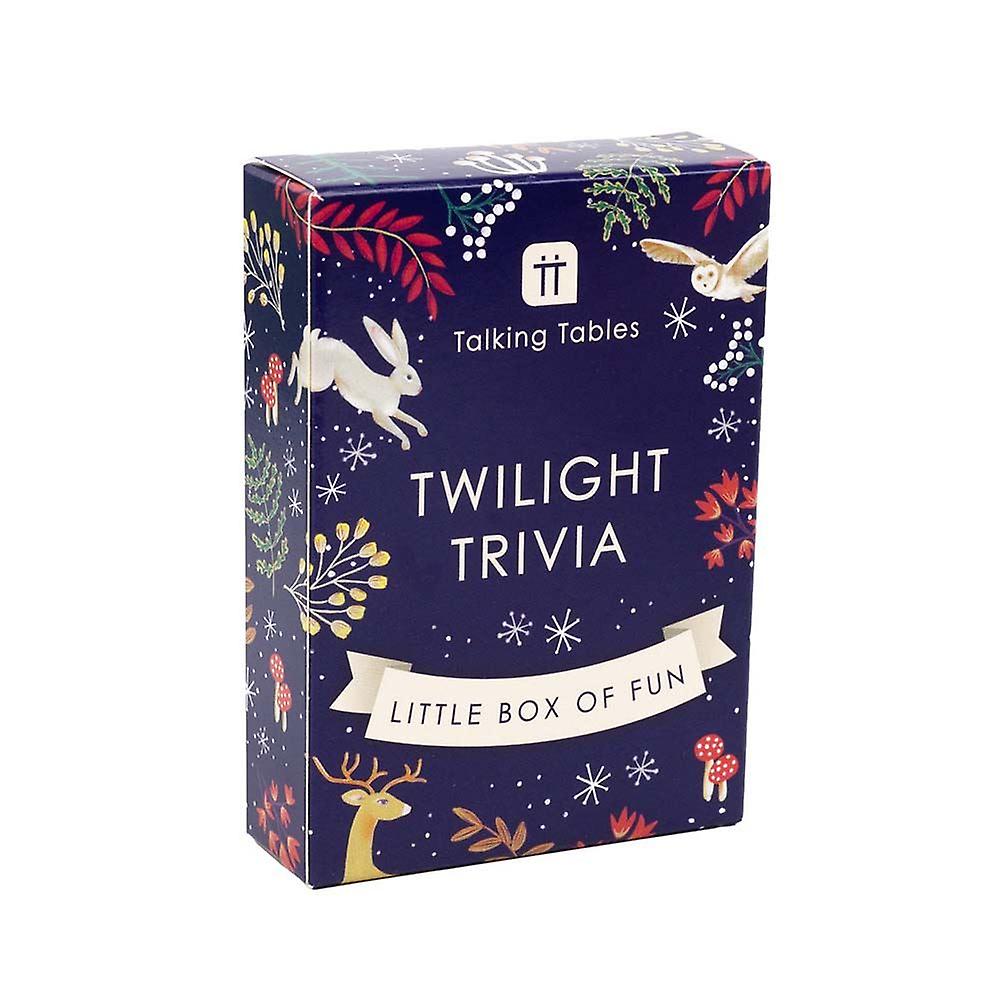 Christmas Twilight Trivia Card Game | Festive Party Secret Santa Stocking Filler