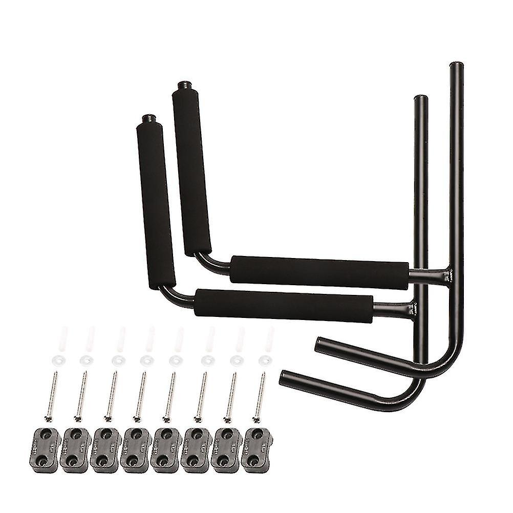 2 Pcs Kayak Rack Wall Bracket Holder Hanger Supporter Carrier Storage Wall