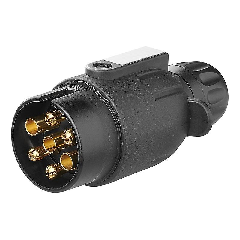 Enchufe de PVC de 7 pines con imán