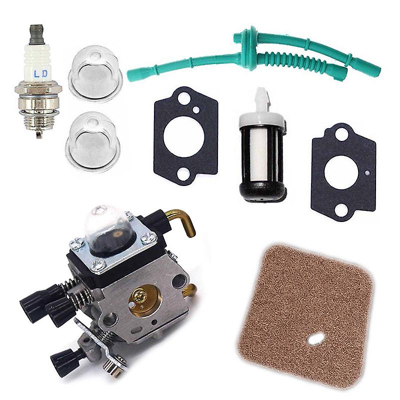 Fuel Line Carburetor Carb Kit for STIHL FS38 FS45 FS55 String Trimmer Weed Eater