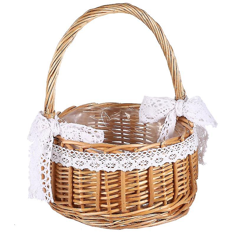 1pcs Woven Basket For Decoration Home Storage