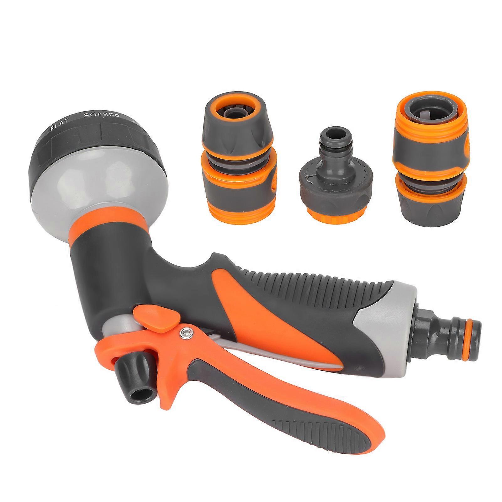 Adjustable Ergonomic Garden Hose Nozzle 257g Quick Couplings