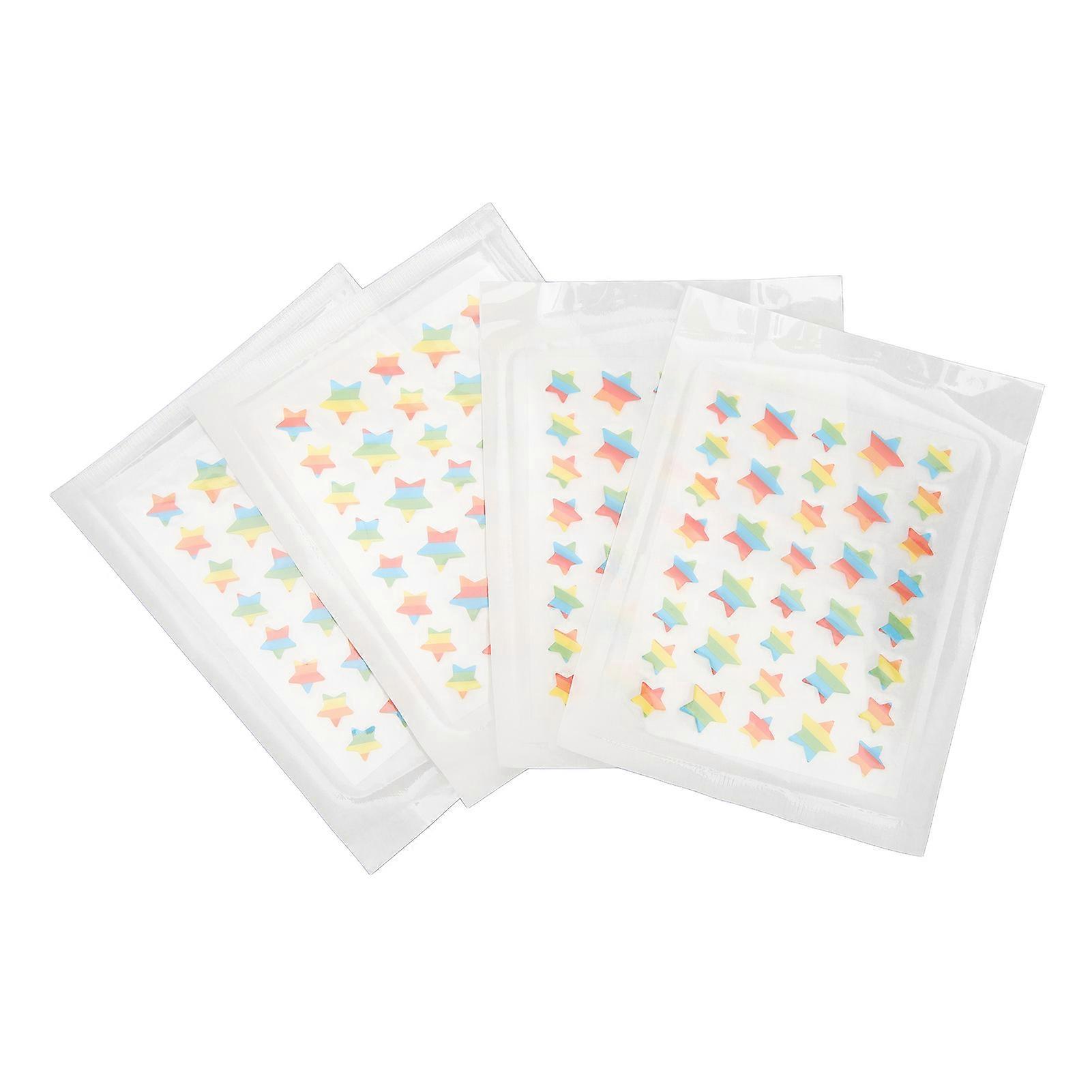4 Sheets Hydrocolloid Waterproof Star Shape Pimple Patch