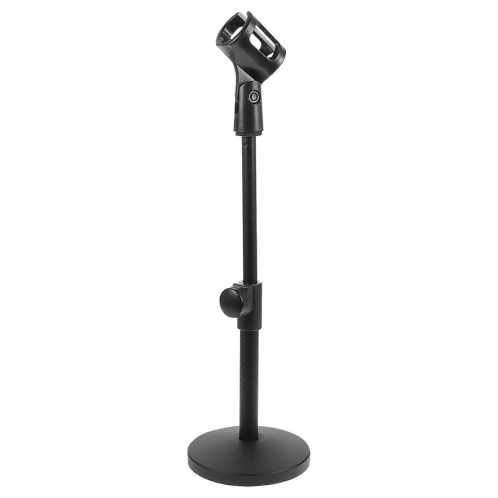 Desktop Mic Stand Telescopic Tabletop Microphone Support Bracket For Home Studio