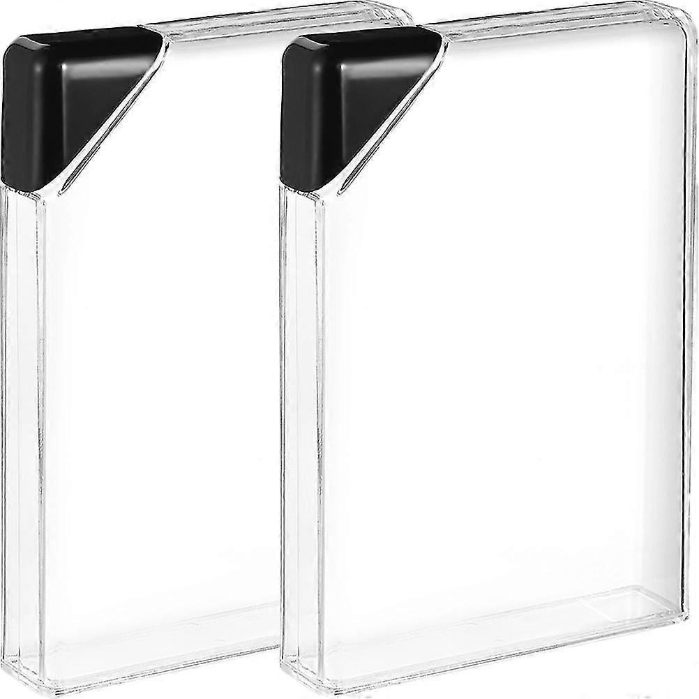 2 Stück transparente flache Wasserflaschen tragbare flache Wasserflasche tragbare Reiseflaschen