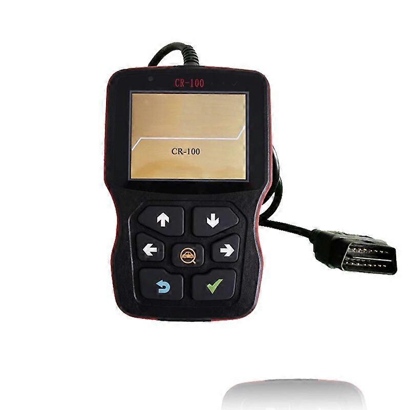CR~100 Car Fault Code Reader Car Fault Detector Dynamic Data Stream Reading Oxygen sensor Detection Clear Fault Code UNKU65641