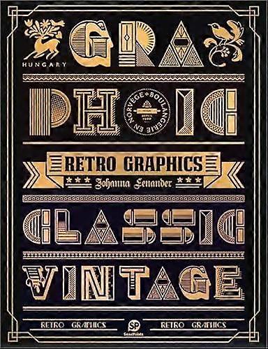 Retro Graphics Hardback Book