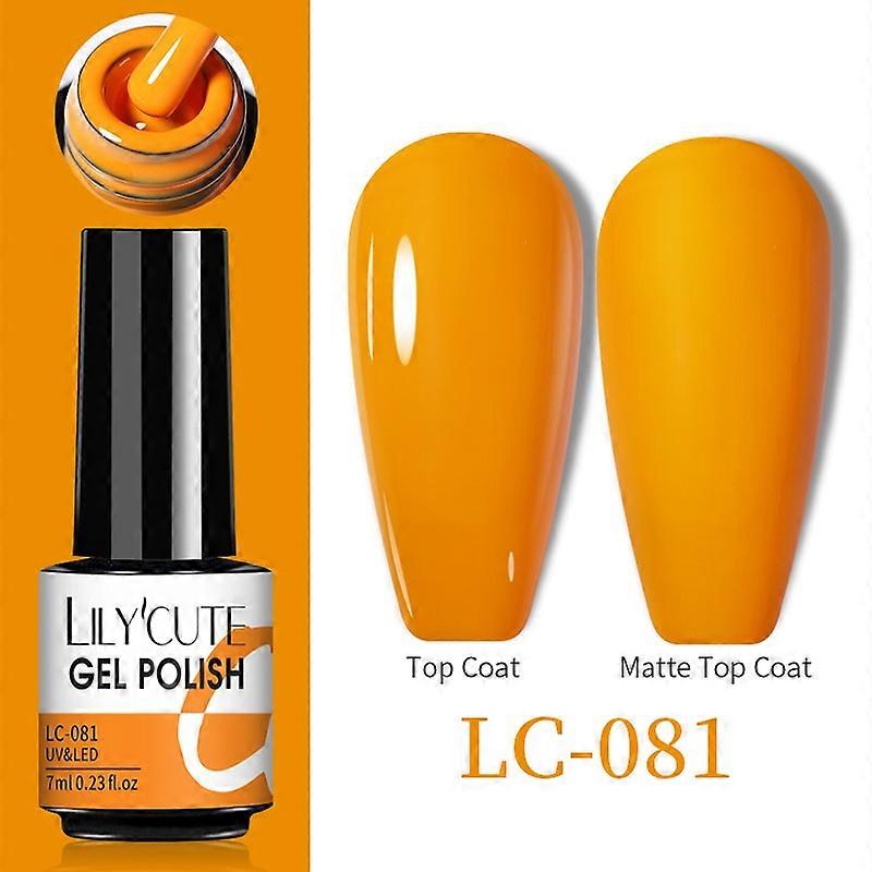 Thermal Nail Gel Polish 3 Layers Temperature Shiny Color Changing Series Semi Permanent Soak Off UV Nail Gels PolishLC-081