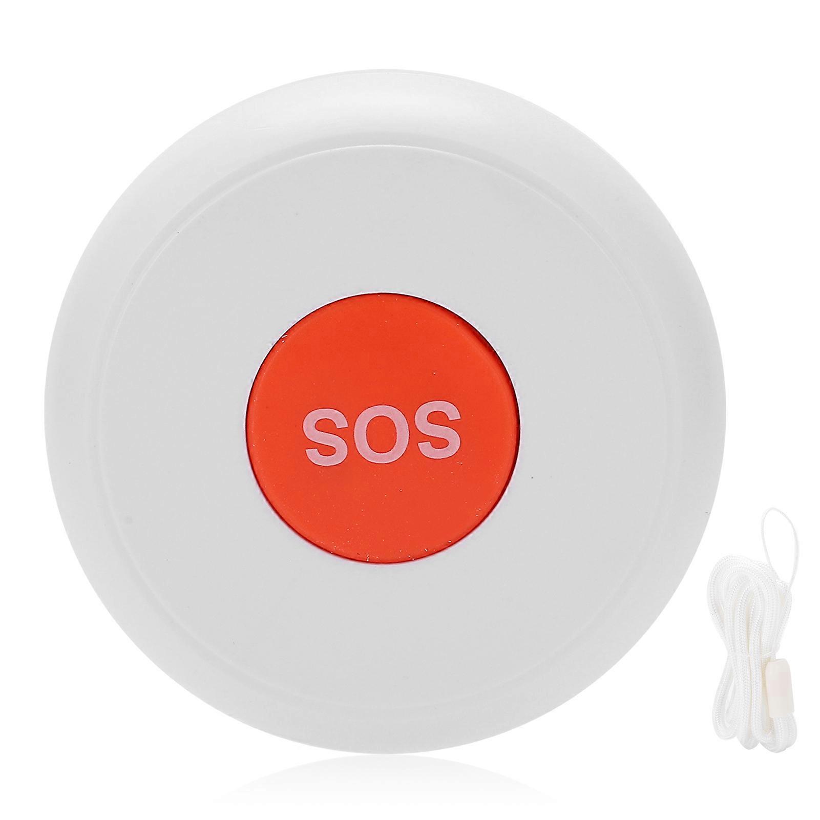 SOS Button Sensor ZigBee Elderly Alarm System with Lanyard for Tuya Guest Room Hospital