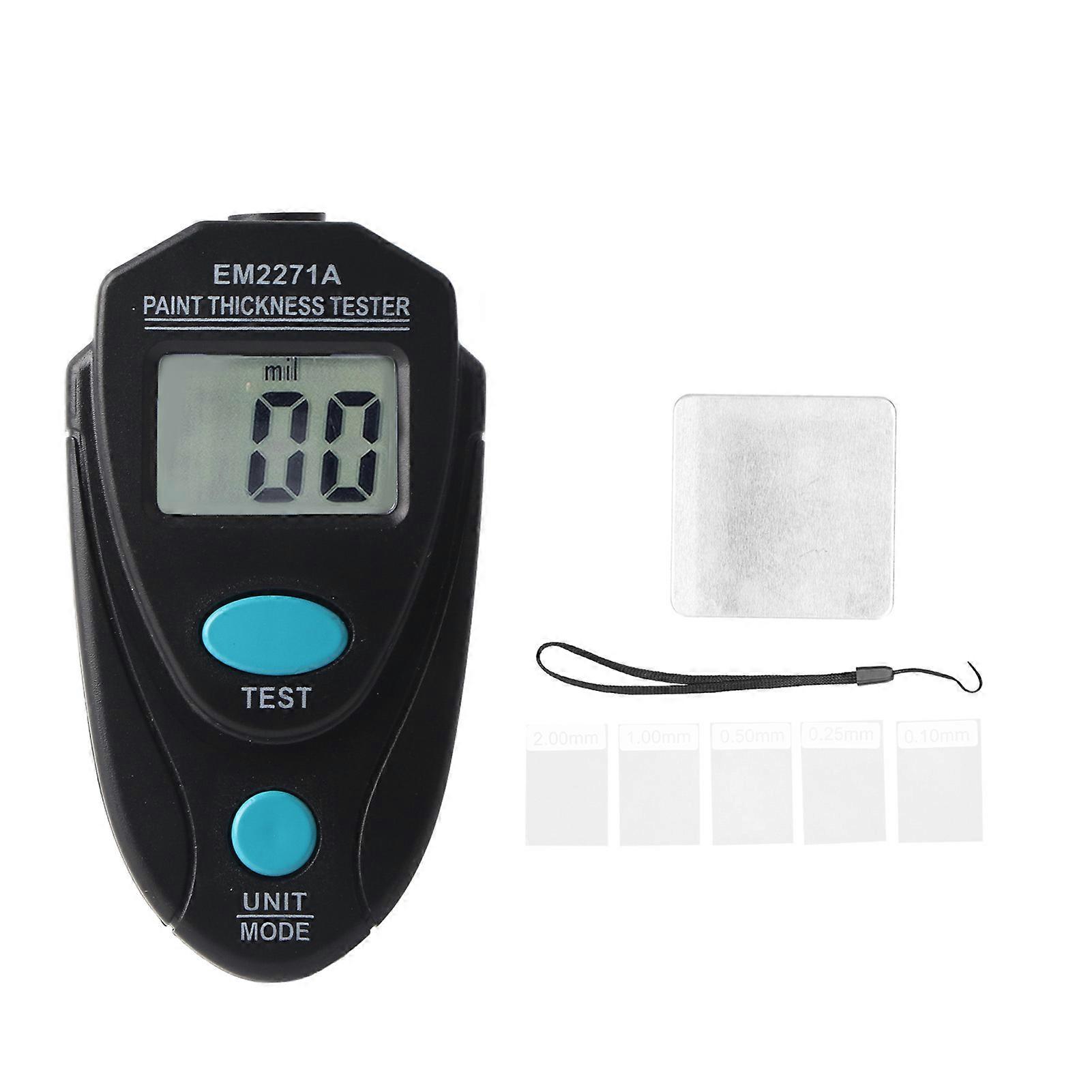 Digital Thickness Tester Micro Thickness Meter for Automotive Coating Paint Thickness MeasurementEM2271A