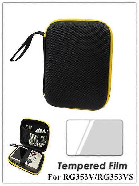 High Quality Handle Bag For Anberalfred Console Protective Case Earthed Glass Storage Box Rg35xx Rg353v Rg353vs Powkiddy Rgb20s