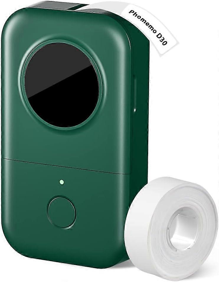D30 Label Maker Machine with Tape, Portable Bluetooth Label Printer for Storage Shipping Barcode Mailing Office Home Organizing, Sticker Maker Mini La