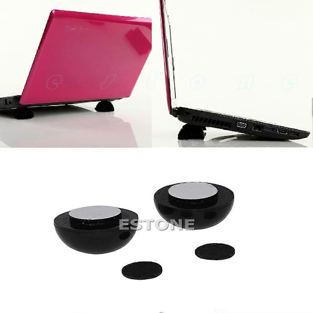 New Laptop Notebook Cool Ball Cooler Stand + Skidproof Pad