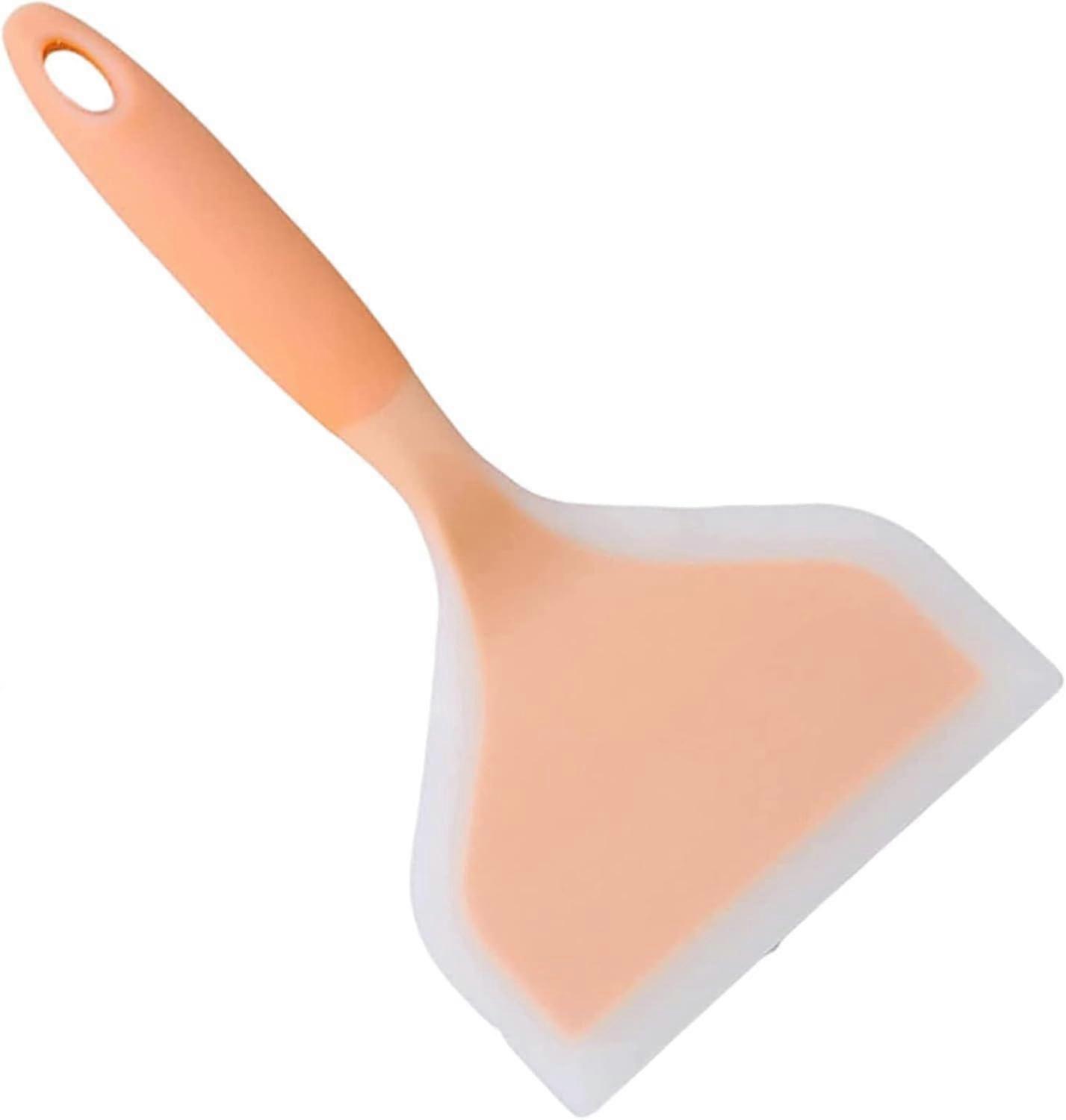 Silicone Spatula Pancakes Pizza Spatula Heat and Scratch Resistant Kitchen Gadgets for Fried Eggs Omelettes Hamburgers