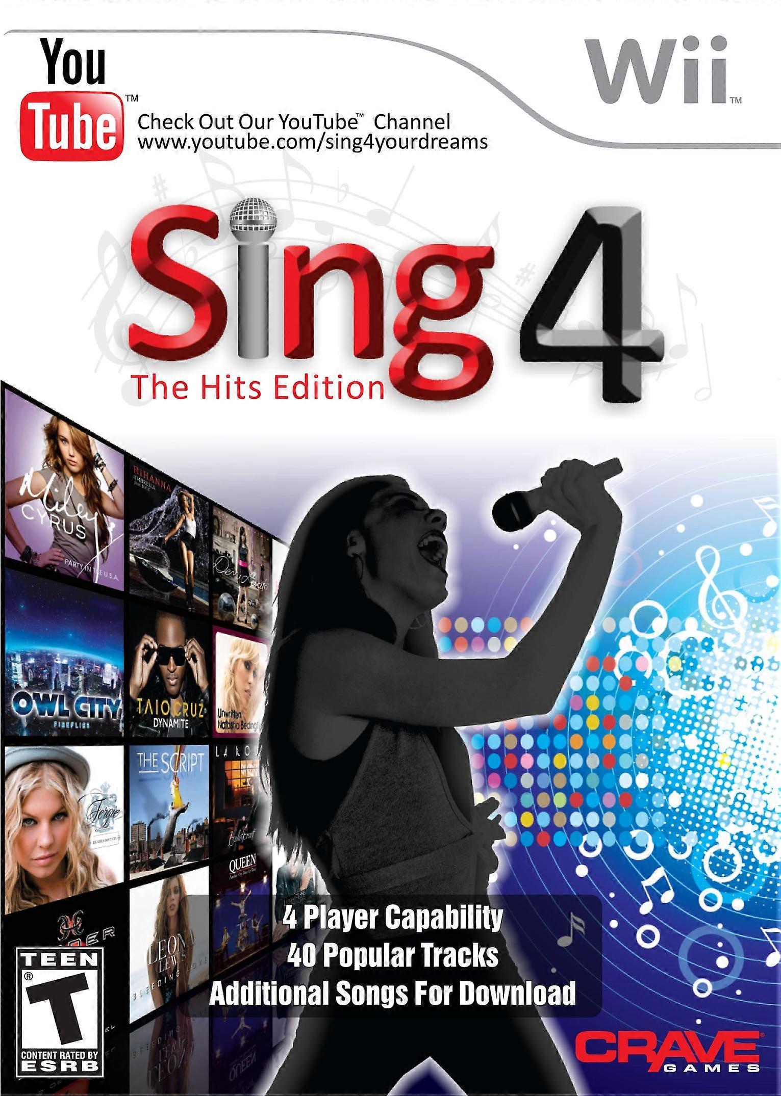 Sing4 Youtube  Game -  - PAL - New & Sealed
