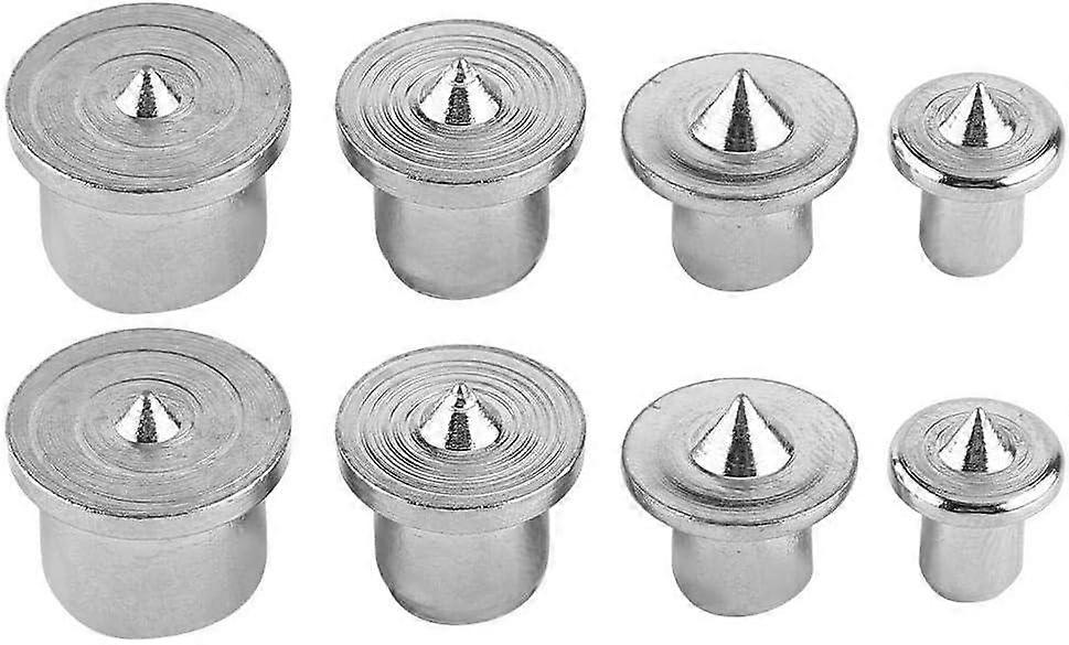 8 Pieces Wooden Dowels Wooden Alignment Dowels Centering Tool Point Marking Drill Hole Center (Solid