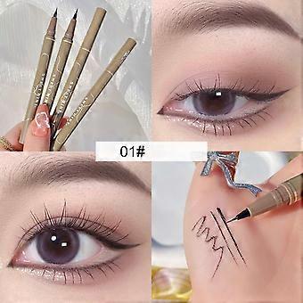 -fine Eyeliner Eyeliner Waterproofs And Sweat-proof Long-lasting Non-smudged Brown Liquid Eye Silkworm Pen 1.5ml
