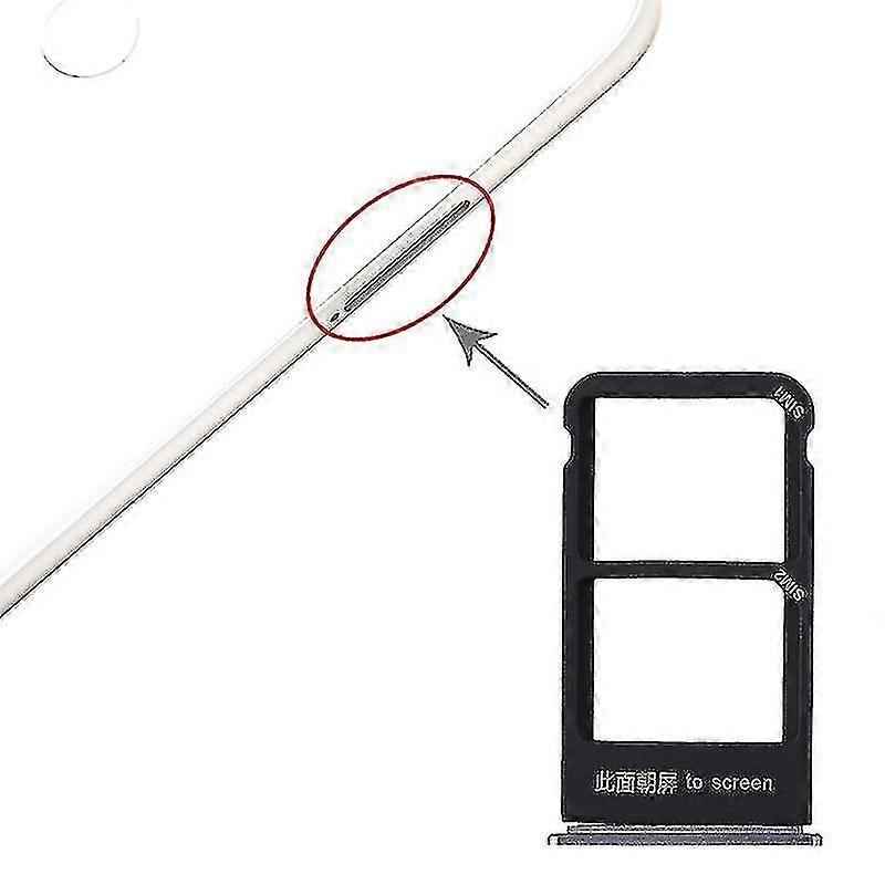 Hmwy-sim Card Tray + Sim Card Tray For Meizu X8(black)
