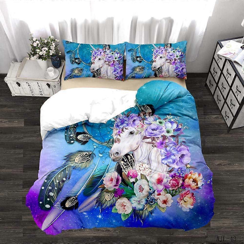 Unicorn Dream Catcher Bedding Set Duvet Cover and Pillowcase