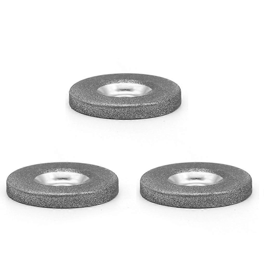 3Pcs 56mm Diamond 180/320/600 Grinding Wheel Disc for Electric Multifunctional Sharpener Grinder Sh