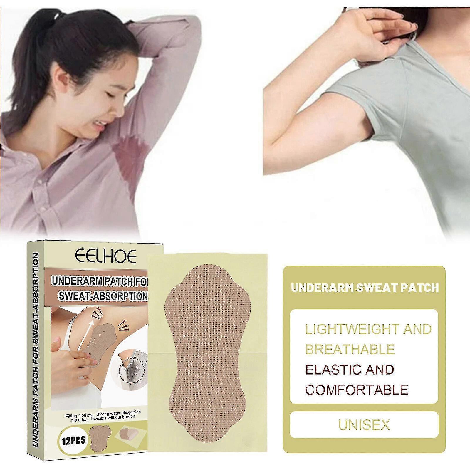 Sweat Pads S Pads For Men And Women, 12pcs Sweat Pads For Absorbing Sweat, Absorbing, Invisible, Comfortable