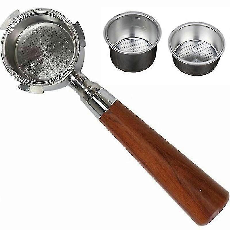 51 مم لماكينة Delonghi Ec685 Ec680 مع وعاءين لمسحوق القهوة مقاس 51 مم