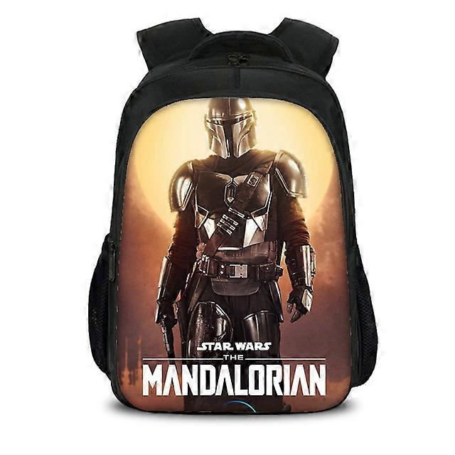 The Mandalorian Baby Yoda Backpack Boba Fett Cosplay Props Unisex Schoolbag  Star Wars Mandalorian Yoda Boba Fett Mochilas