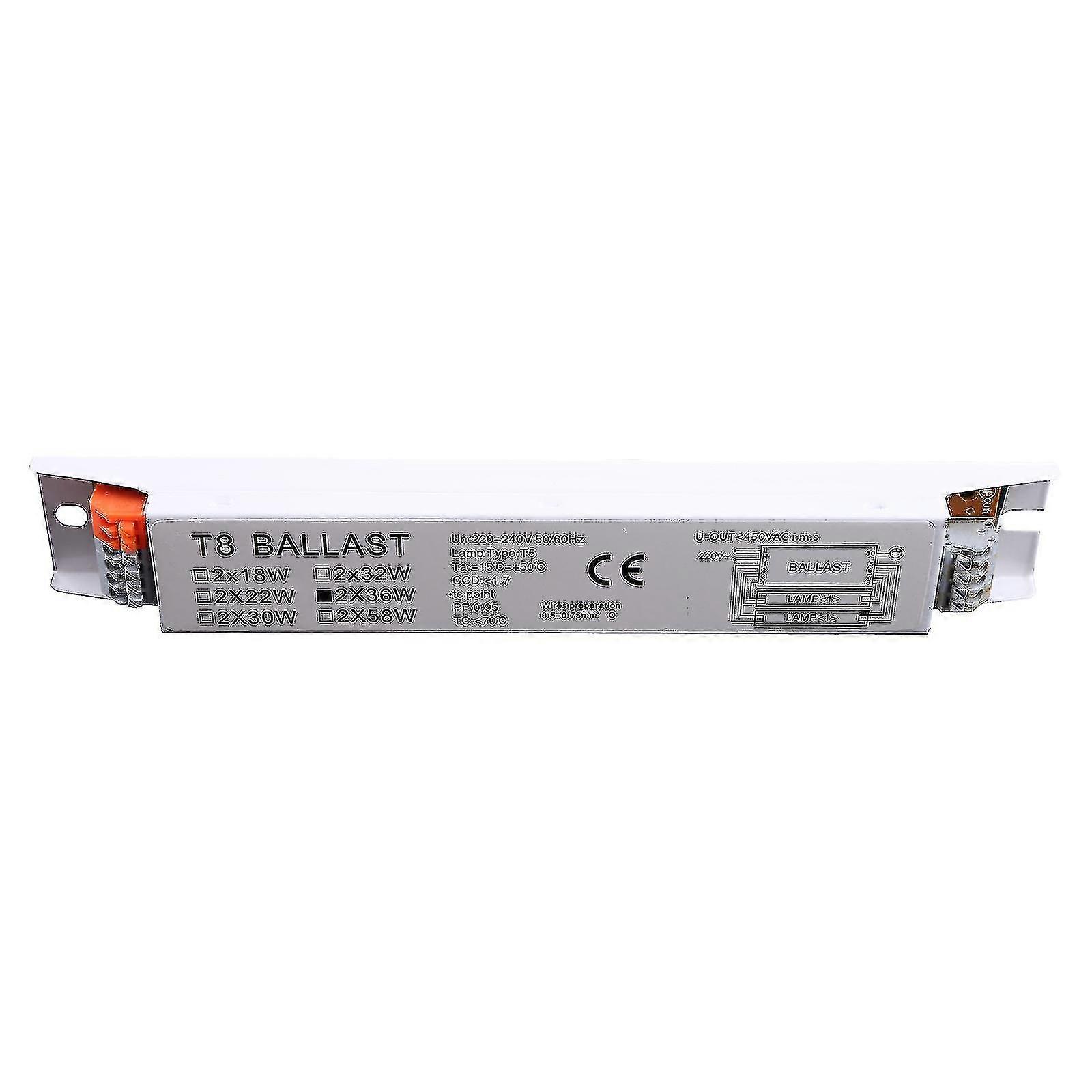 220-240v Ac 2x36w Wide Voltage T8 Electronic Ballast Fluorescent Lamp ...