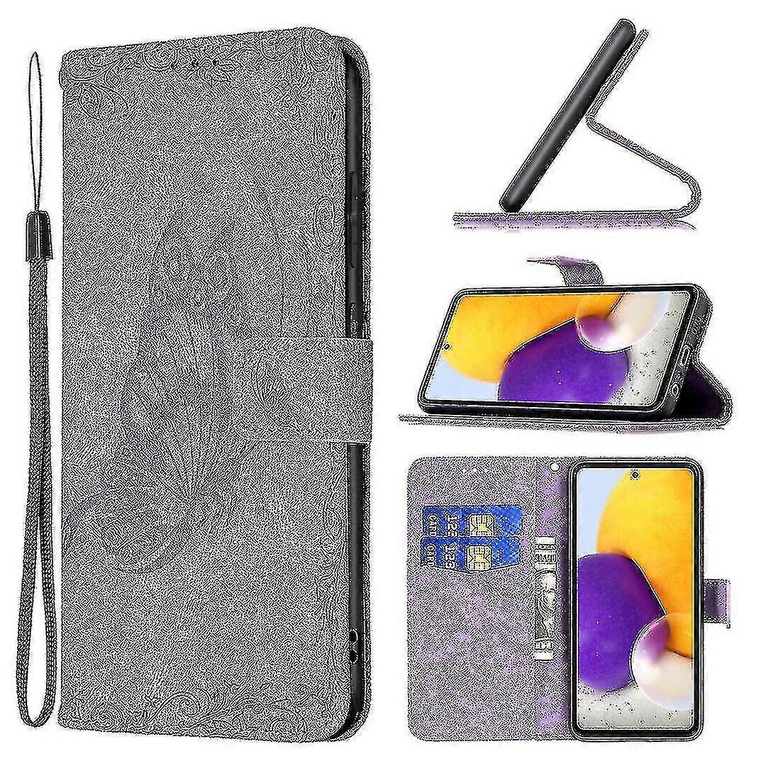 Samsung Galaxy A72 5g/4g Violet Butterfly Mobile Case