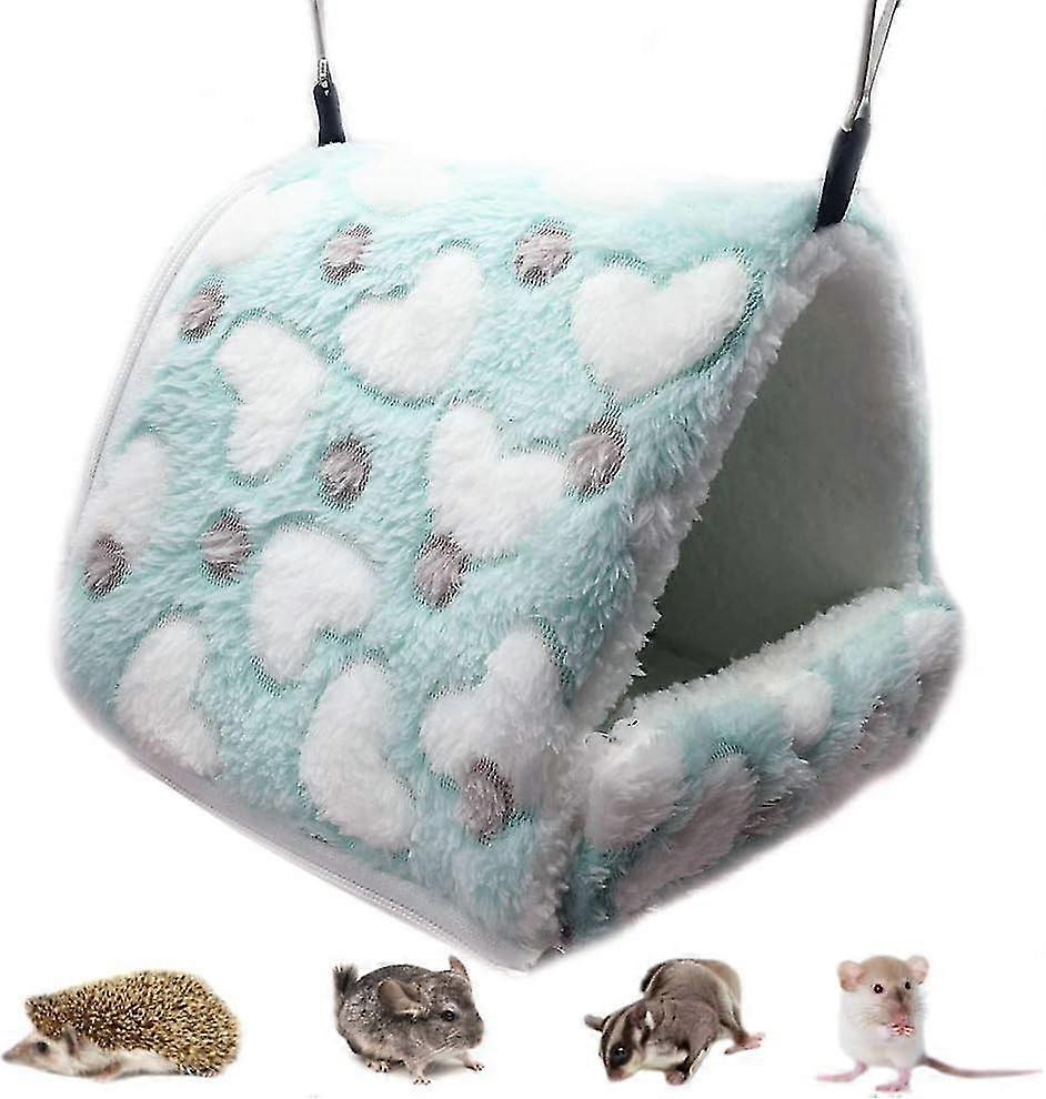 Fleece Pet Cage Hammock For Small Animals Hanging House Bed