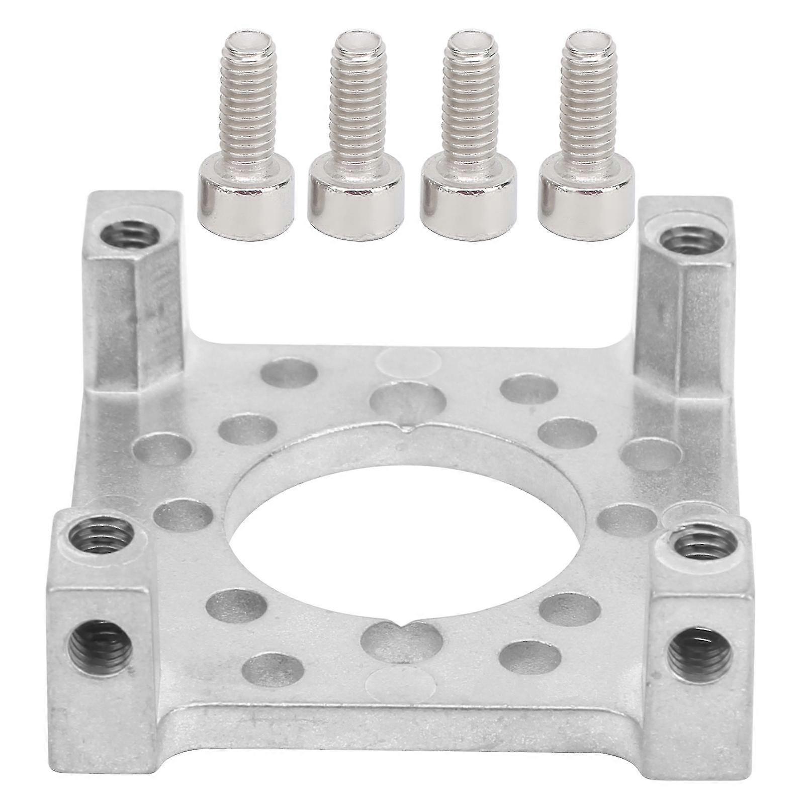 Quad Block Motor Mount Zinc Alloy Simple Installation With 4pcs Mounting Screws M4 X 0.7mm