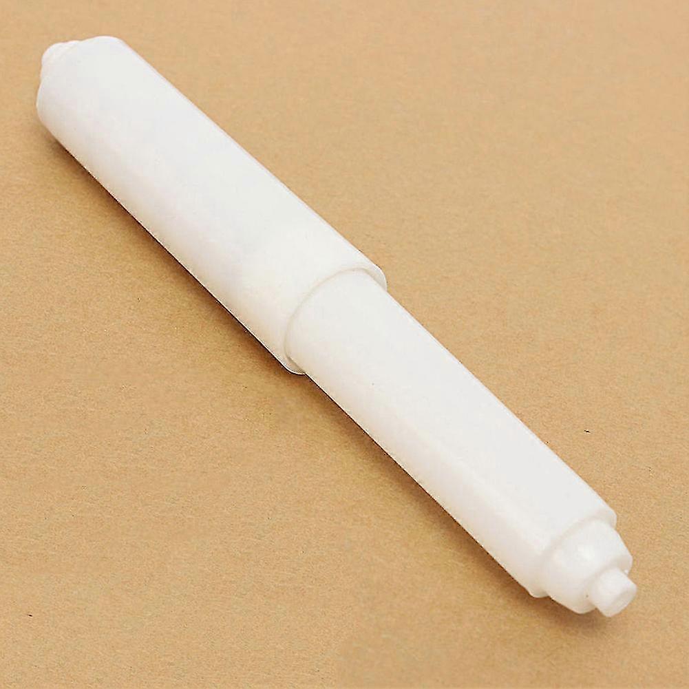 White Plastic Replacement Toilet Roll Holder Roller Insert Spindle