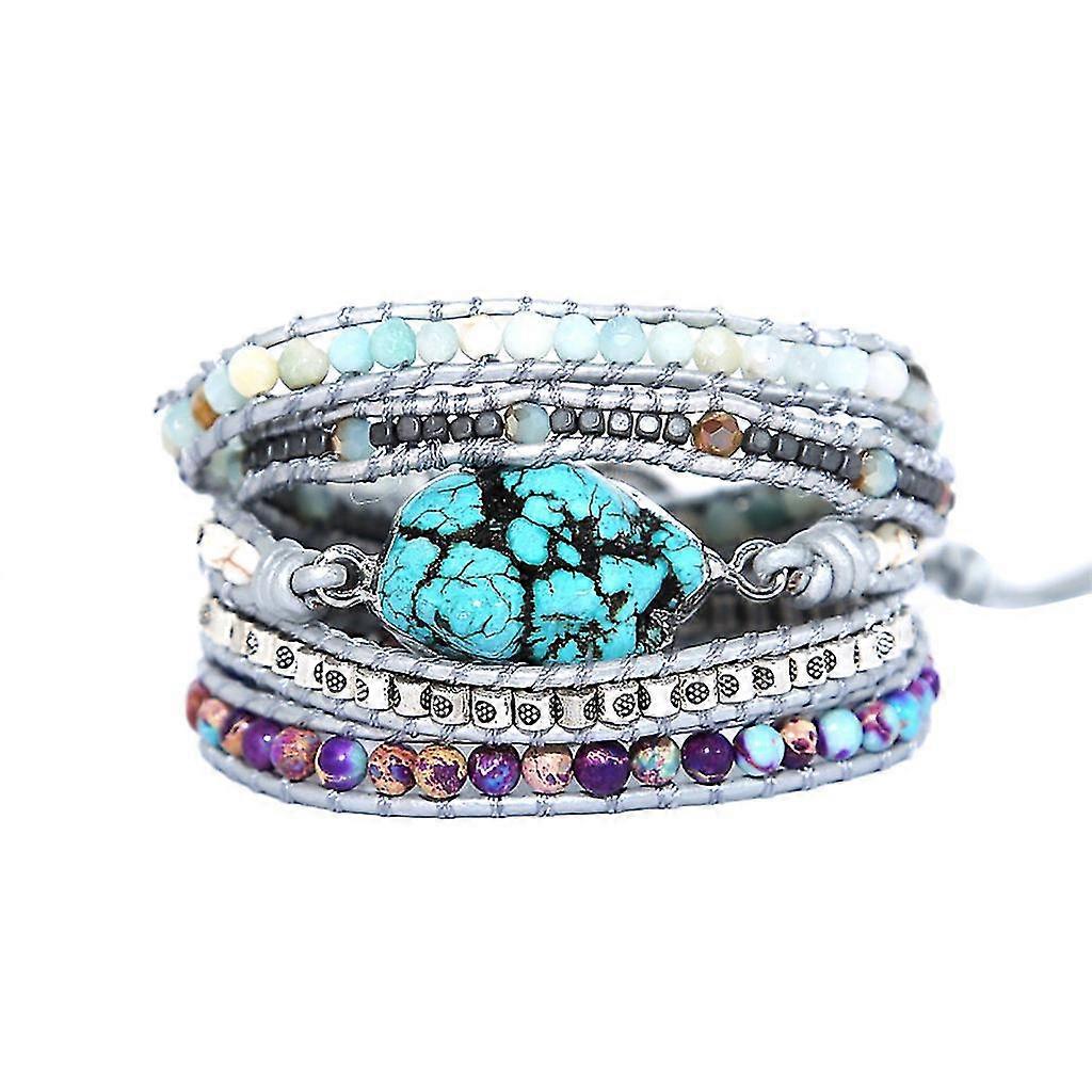 Tophus Hand Woven Leather Hand String Creative Multi-layer Hand Ornamen