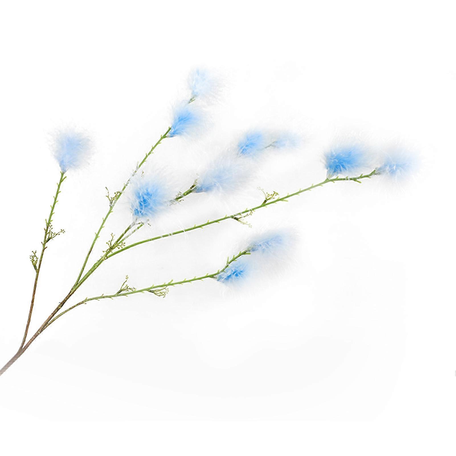 Artificial Flower Multi-use Bright-colored Plastic Simulation Dandelion Display for Gifts