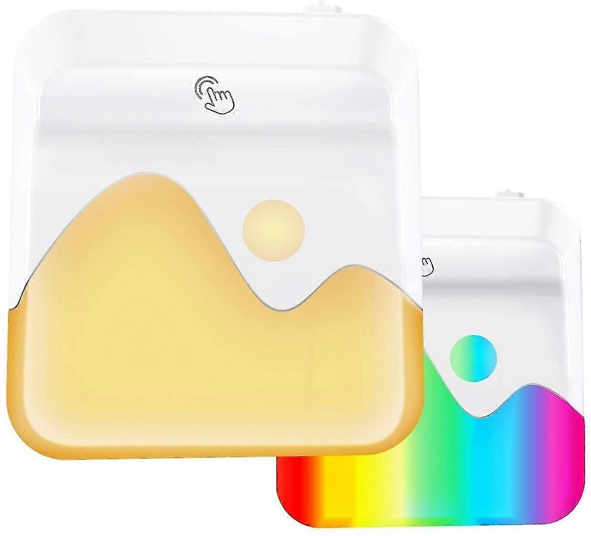 Led Night Light, Plug-and-play Adjustable Night Lamp With Automatic Light Sensor For Kids