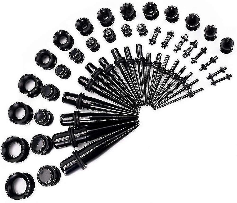 Ear Stretching Kit 50 Pieces Ear Gauges Expander Set