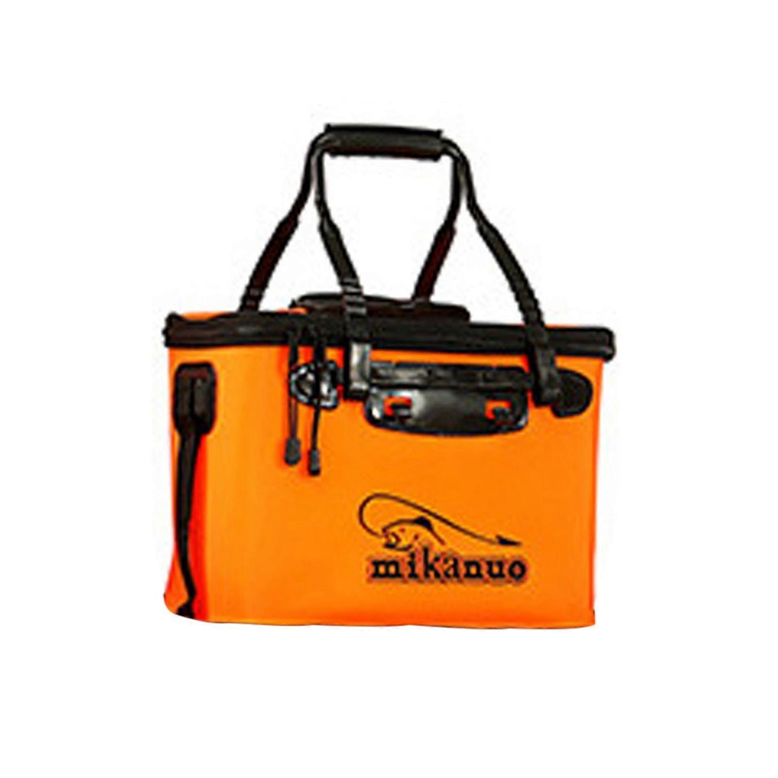 Kaesi Fishing Bag Foldable Cover Easy to Clean EVA Large Capacity Angling Box Bucket for Outdoor