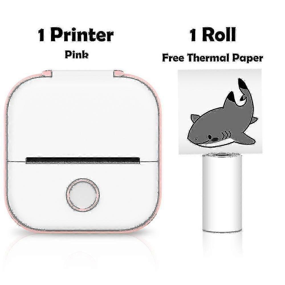 Phomemo T02 Mini Printer Portable Printer Thermal Printing Sticker Wireless Inkless Pocket Printer Self-adhesive Label Printer