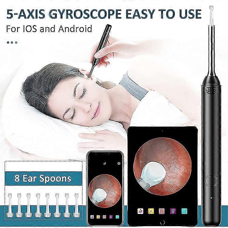 Ear Wax Removal Endoscope, Earwax Remover Tool, Ear Endoscope Compatible Ios/android