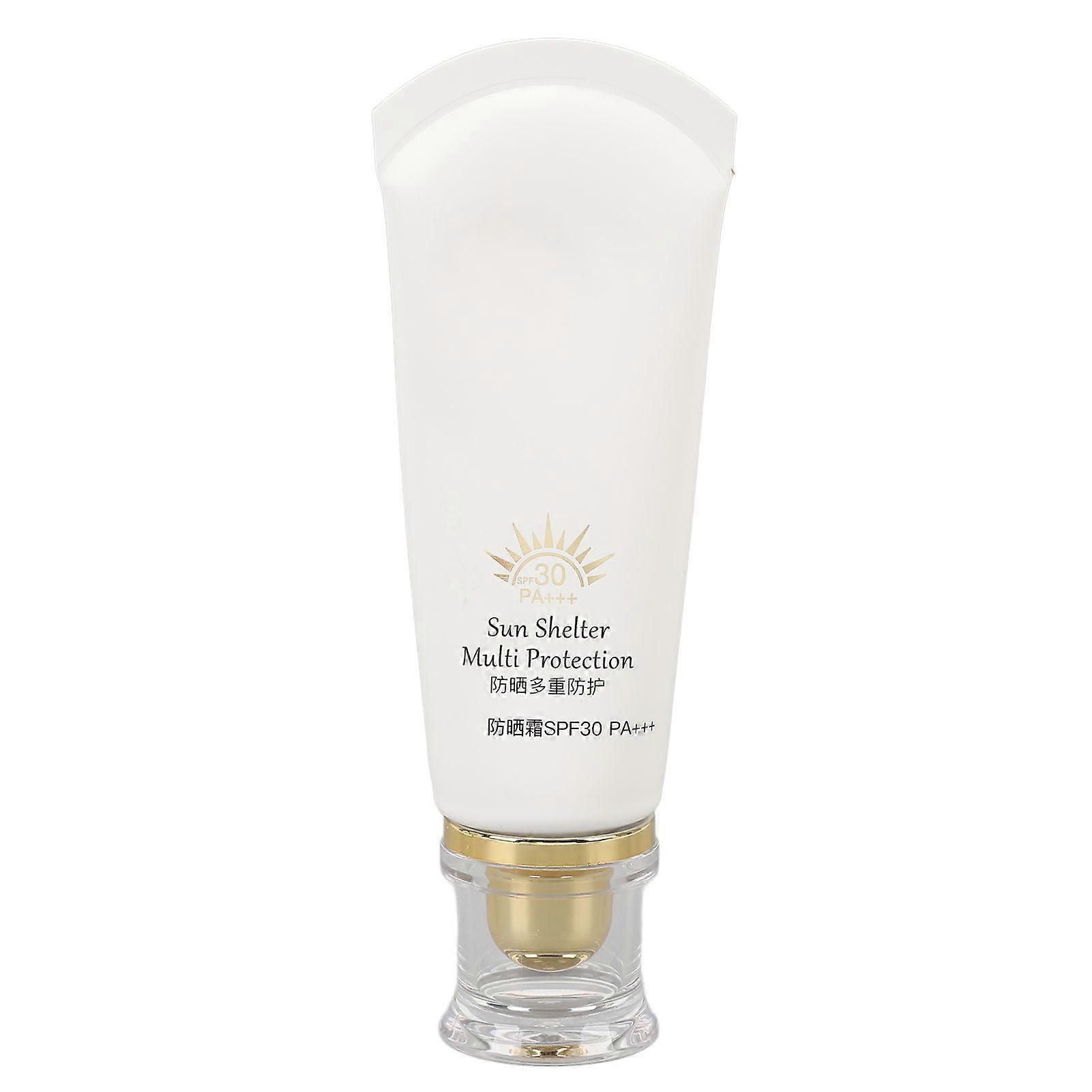 50g Sunscreen SPF 30 PA+++ Facial Sunblock Waterproof Ultraviolet Isolation Cream for All Skin Types