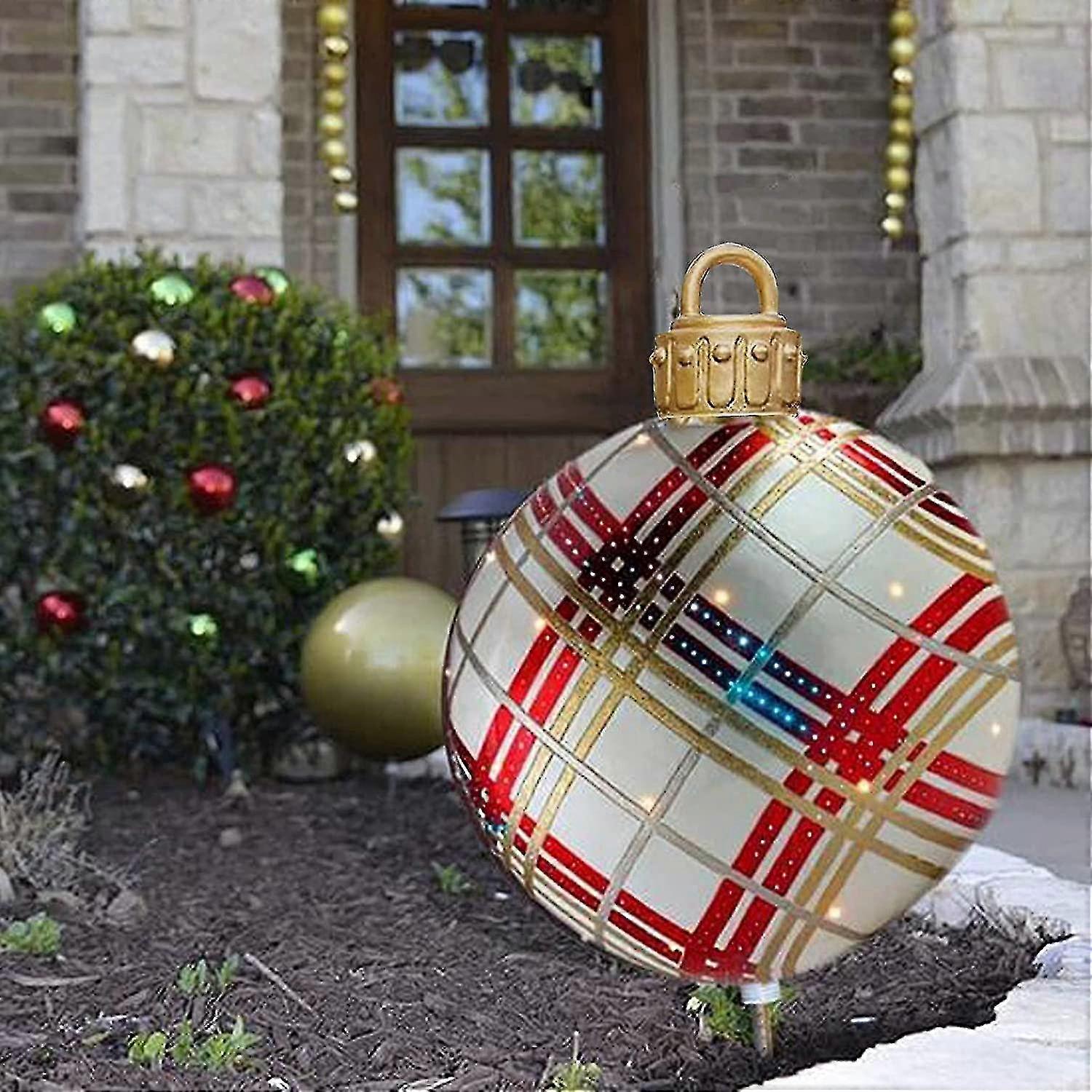 Christmas Inflatables Decorated Ball, Christmas Inflatables Ball Toy For Christmas Decor