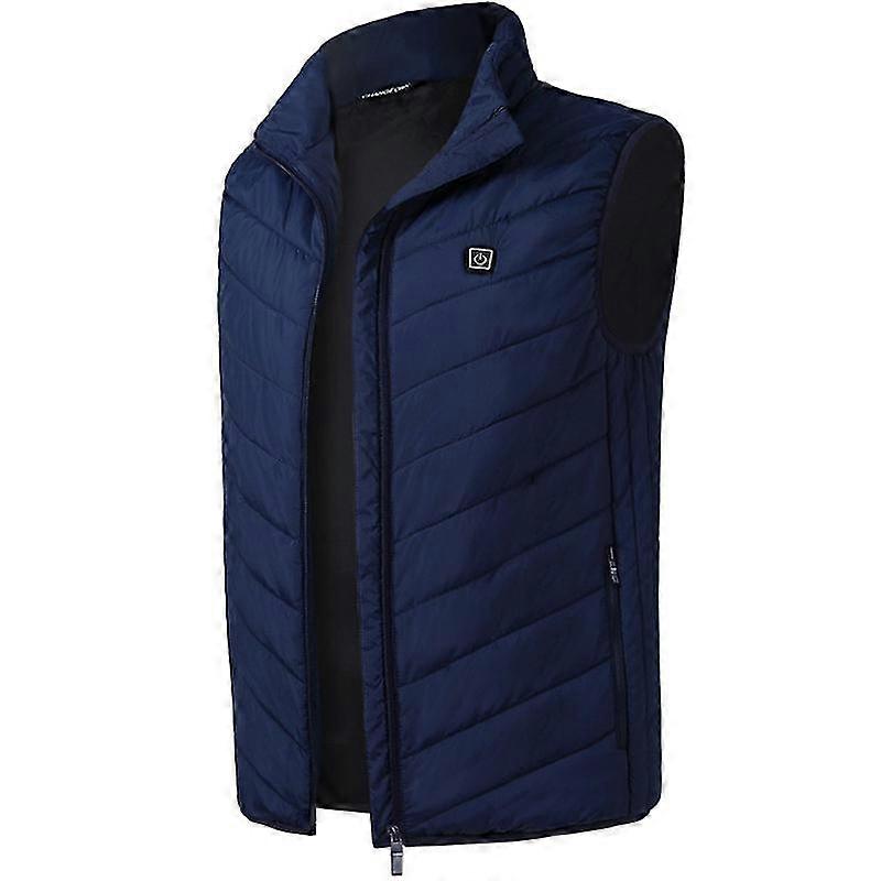 Men Winter Warm Electric Vest Usb Heated Jacket