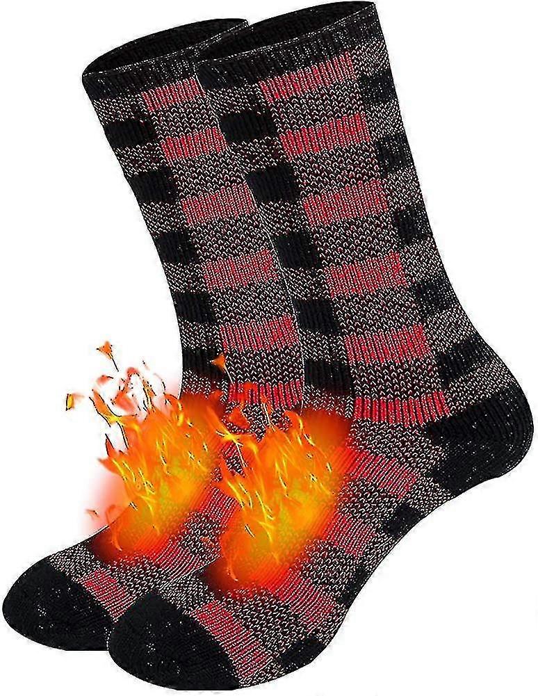Thermal Socks For Men Thick Heated Socks Winter Cold Weather Warm Socks