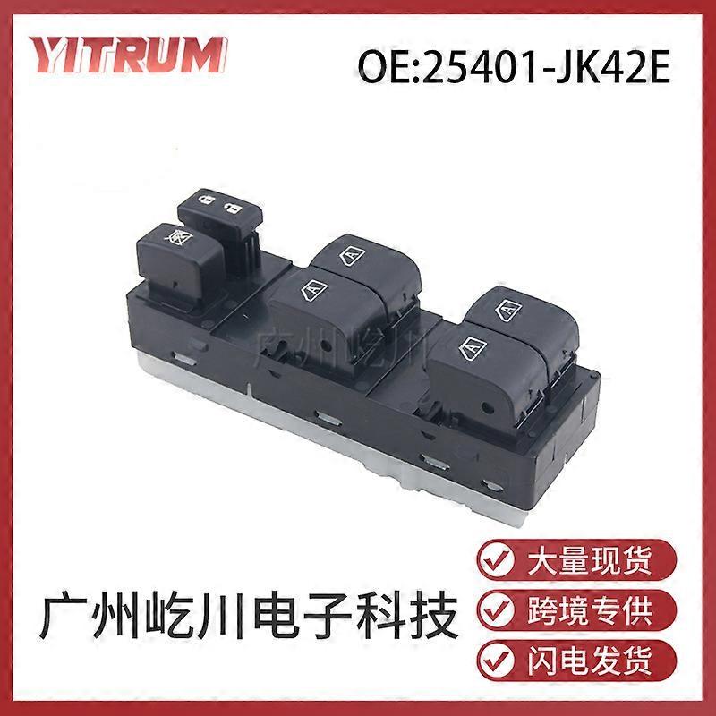25401-JK42E Applicable to Nissan Infiniti car left front window lift switch window master switch