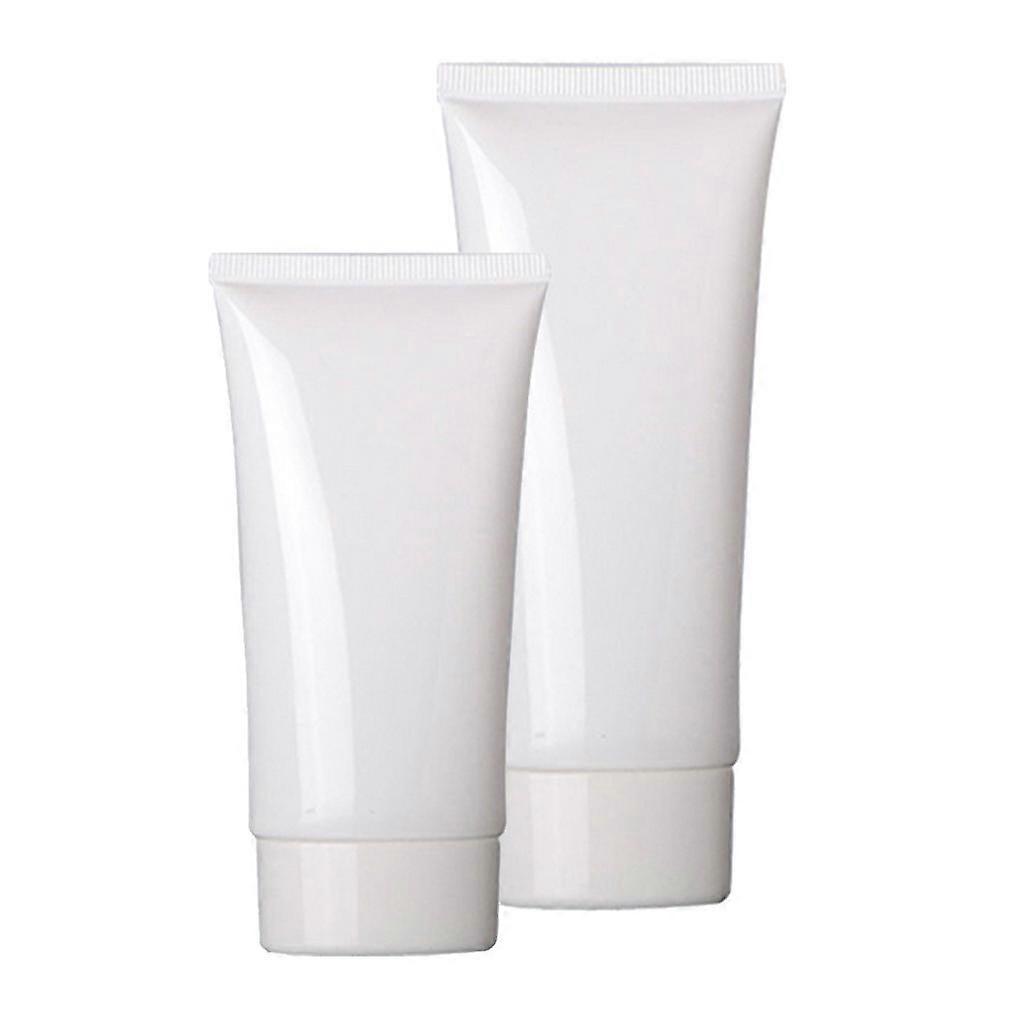 Plaströr Handkräm Hår gel Förvaring Provflaskor 50ml + 100ml